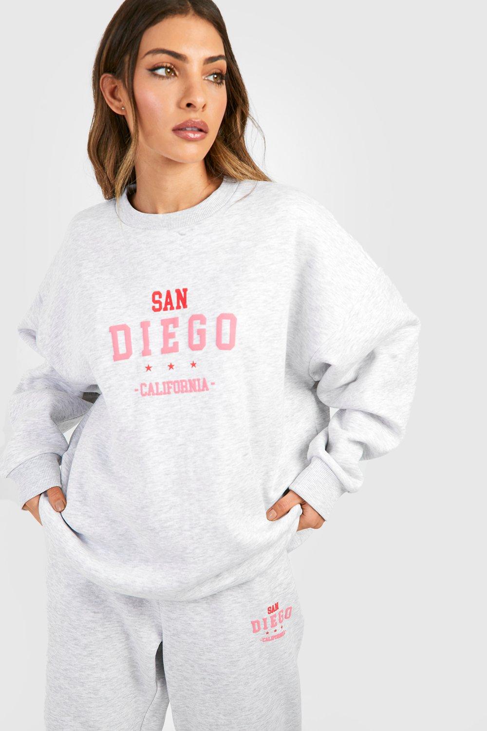 San Diego Slogan Sweater Tracksuit